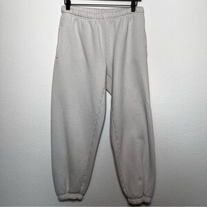 Aritizia Super World Women Jogger Sweatpants Small Cream Pull On Balletcore‎